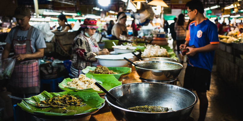 Thai Local Market Image