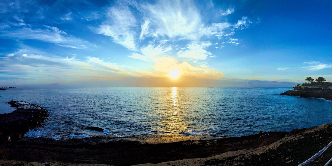 Sunset on Tenerife, Canary Islands, Spain