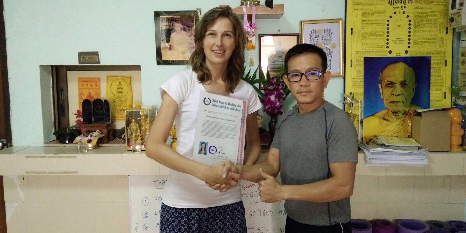 Thai Foot Reflexology and Thai Massage Certificates