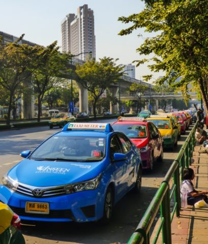 Taxis in Bangkok, Thailand