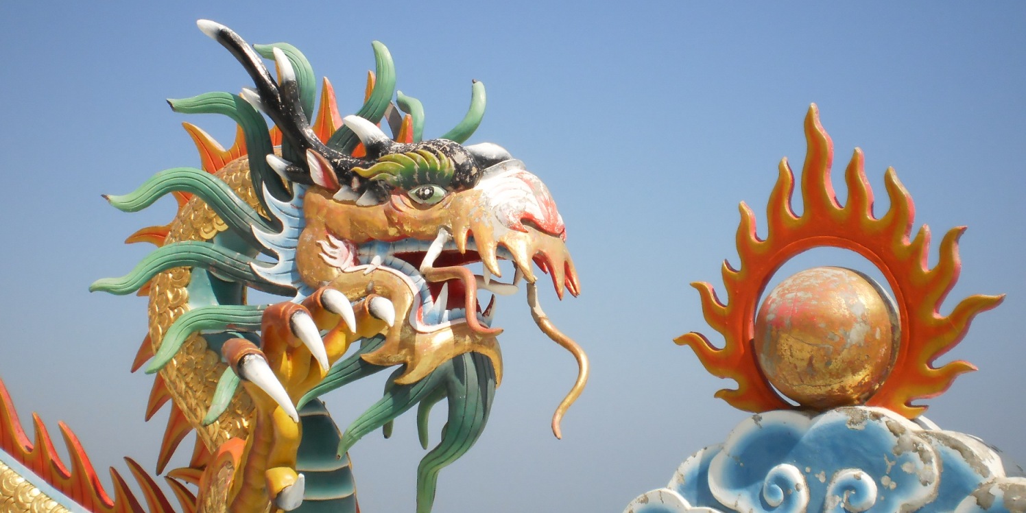 Chinese temple at Khao Takiab, Hua Hin, Thailand