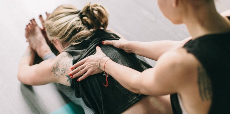 Assisted Stretches in Thai Massage