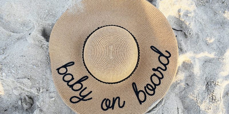 Hat with Bay-on-Board phrase