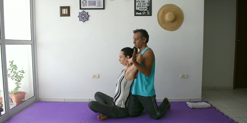 Thai Massage Chest Stretch