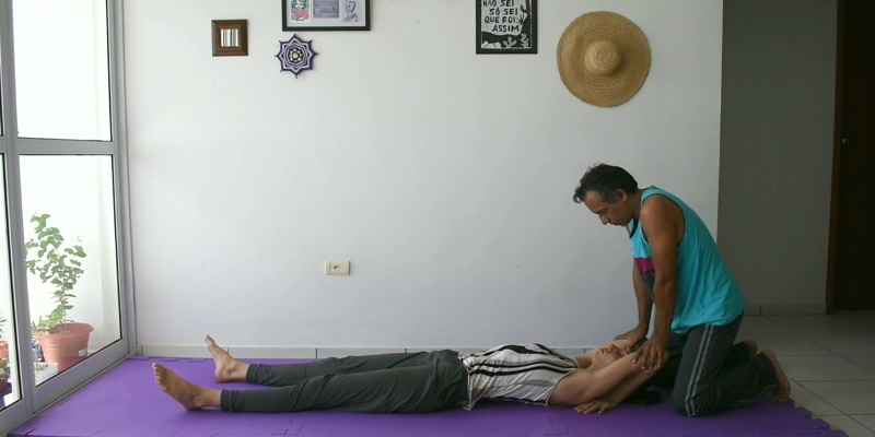 Thai Massage Chest Stretch