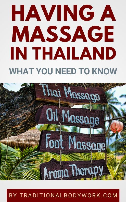 Having a Massage in Thailand