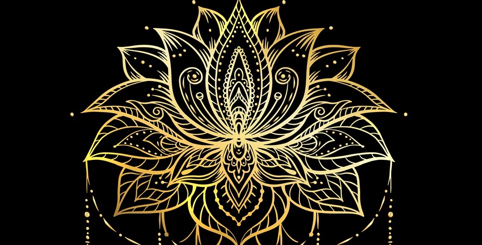 Tantra mandala flower