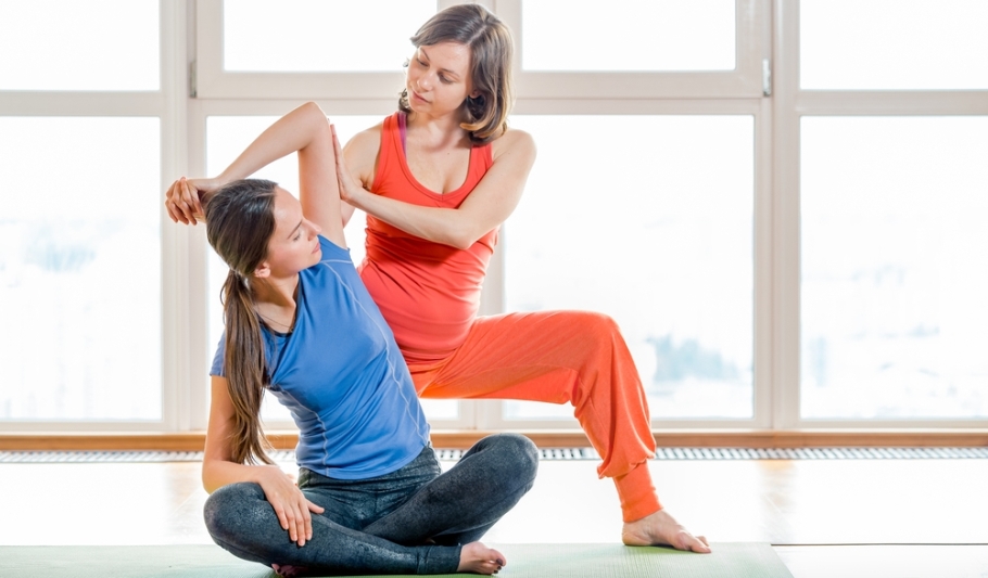 Thai massage and restorative yoga