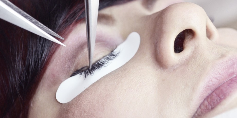 Woman undergoing beauty treatment
