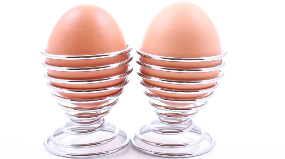 Two eggs caged - BDSM Play