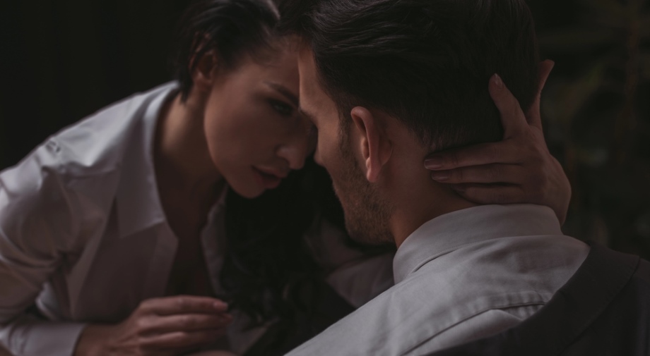 Sex worker engaged in emotional labor