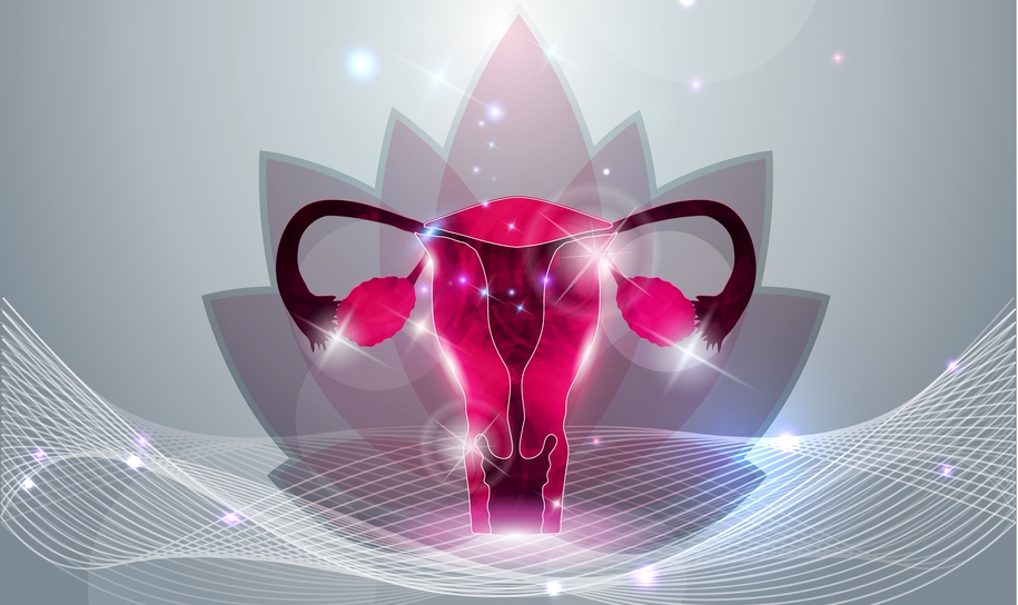 Graphic Yoni representation