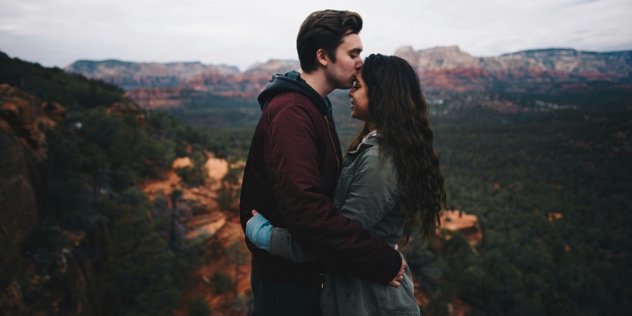Romantic couple
