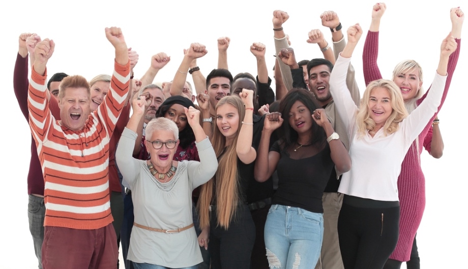 Group of different people