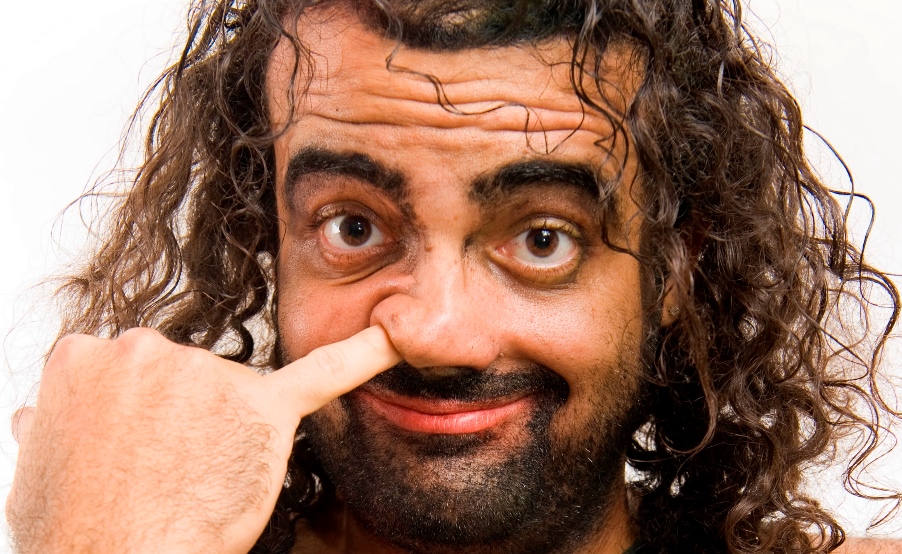 Deliberately ugly man