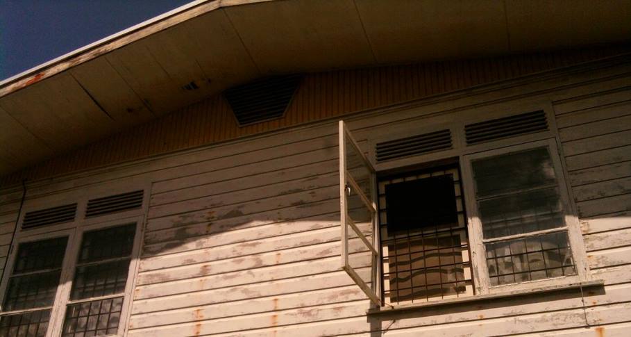 House in Paramaribo in decay