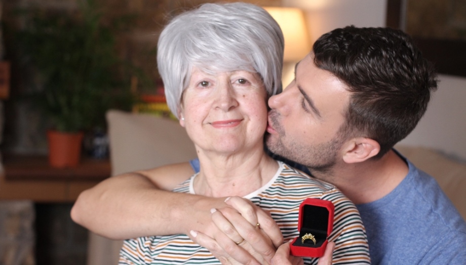 What Is Grannymaxxing? Why Young Men Go for Older Women Romantic couple with age difference