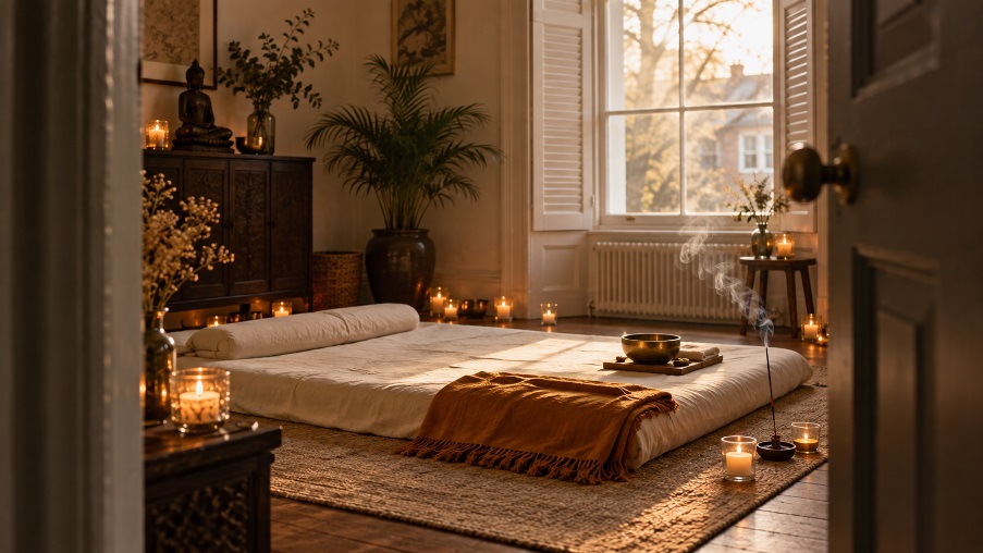 Tantric massage room