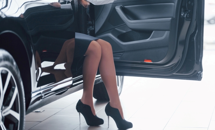 Escort Agency Services: Function and Mode of Operation High-class escort getting out of car